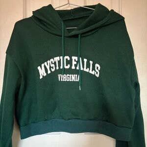 SHEIN Dark Green Cowl Neck Sweater